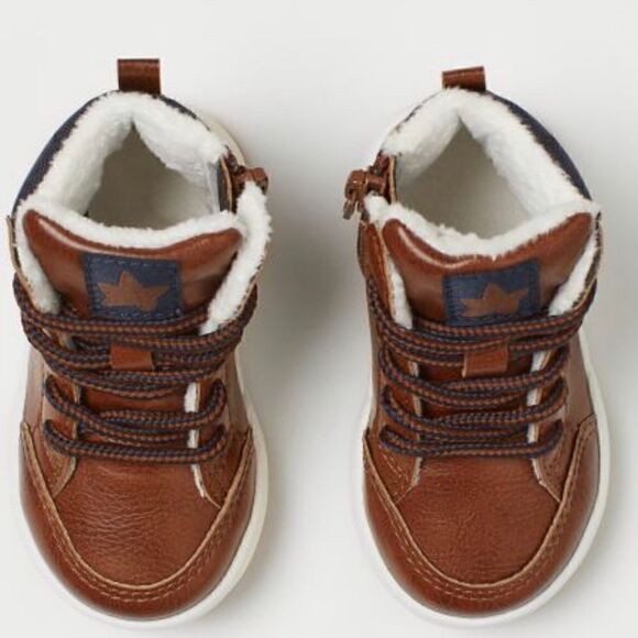 NEW NWOB H&M shearling boots - Picture 4 of 5